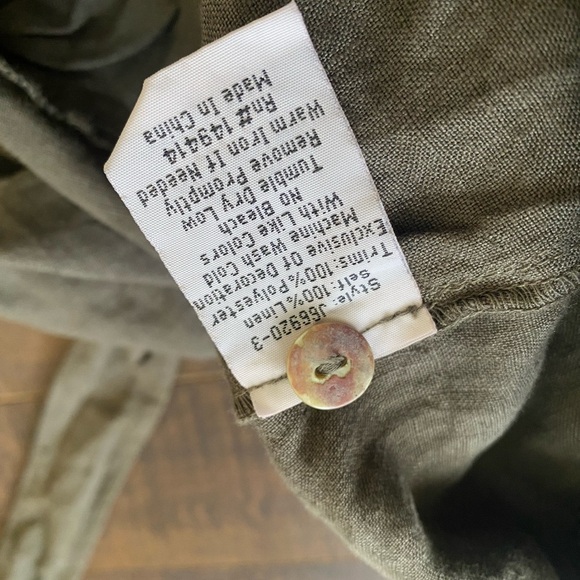 Johnny Was Bohemian LA Stevie Linen jumpsuit - Picture 9 of 14